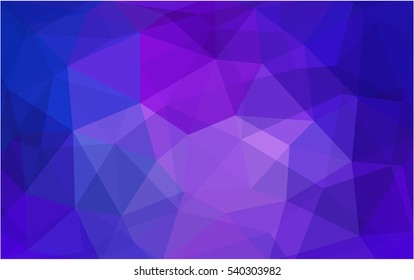 Light Blue Red vector blurry triangle background design. Geometric background in Origami style with gradient. 