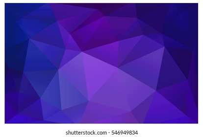 Light Blue Red vector blurry triangle background design. Geometric background in Origami style with gradient. 