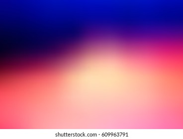 Light Blue, Red vector blurry bright background design. Shine colored background in brand-new style with gradient. 