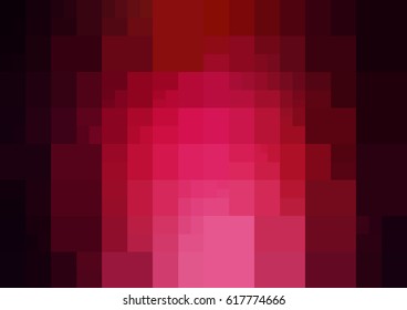 Light Blue, Red vector blurry rectangle background design. Geometric background in Origami style with gradient. 