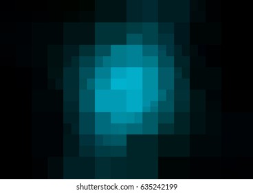 Light Blue, Red vector blurry rectangle background design. Geometric background in Origami style with gradient. 