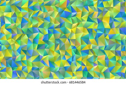 Light Blue, Red vector blurry triangle pattern. Shining colored illustration in a brand-new style. A new texture for your design.