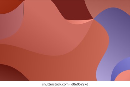 Light Blue, Red vector blurry arched background. A vague circumflex abstract illustration with gradient. The textured pattern can be used for background.