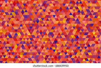 Light Blue, Red vector blurry triangle background. Colorful abstract illustration with gradient. A completely new template for your business design.