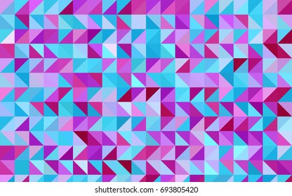 Light Blue, Red vector blurry triangle background. Shining colored illustration in a brand-new style. The polygonal design can be used for your web site.