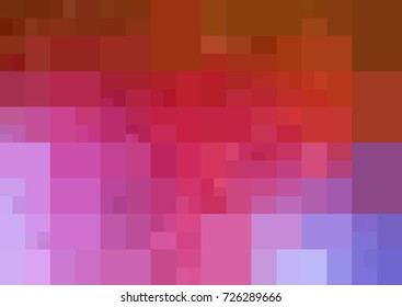 Light Blue, Red vector blurry rectangle background design. Geometric background in Origami style with gradient. 