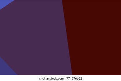 Light Blue, Red vector blurry triangle template. Triangular geometric sample with gradient.  Brand-new design for your business.