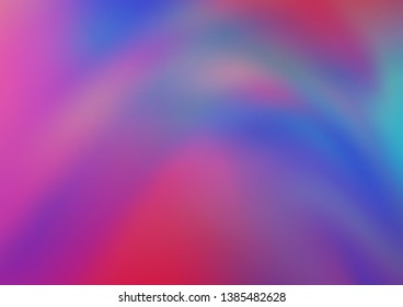 Light Blue, Red vector bokeh and colorful pattern. A vague abstract illustration with gradient. The best blurred design for your business.