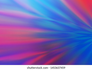 Light Blue, Red vector bokeh pattern. A completely new color illustration in a bokeh style. The template can be used for your brand book.