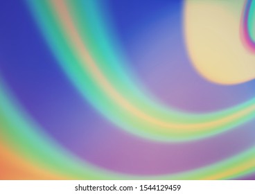 Light Blue, Red vector bokeh and colorful pattern. A completely new color illustration in a bokeh style. The template can be used for your brand book.