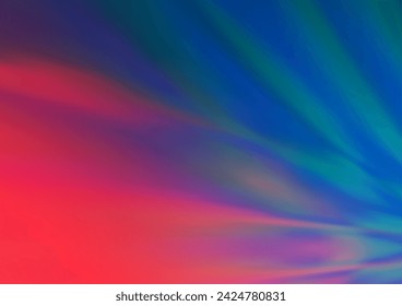 Light Blue, Red vector bokeh template. Colorful abstract illustration with gradient. The best blurred design for your business.