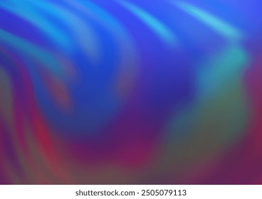 Light Blue, Red vector bokeh template. Glitter abstract illustration with an elegant design. A completely new design for your business.