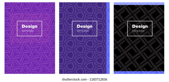 Light Blue, Red vector brochure for ui, ux design. Web interface on abstract background with colorful gradient. Template for magazines, jurnals.