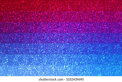 Light Blue, Red vector christmas postcard low polygon background. Illustration consisting of triangles. Abstract triangular polygonal origami or crystal design of New Year celebration.