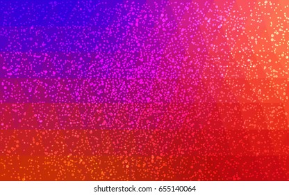 Light Blue, Red vector christmas polygon background. Low poly Illustration consisting of triangles with snowflakes. Texture background of New Year celebration.