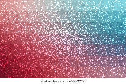 Light Blue, Red vector christmas postcard low polygon background. Illustration consisting of triangles. Abstract triangular polygonal origami or crystal design of New Year celebration.