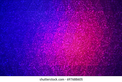 Light Blue, Red vector christmas polygon background. Low poly Illustration consisting of triangles with snowflakes. Texture background of New Year celebration.