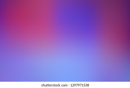 Light Blue, Red vector colorful abstract background. Colorful abstract illustration with gradient. The best blurred design for your business.