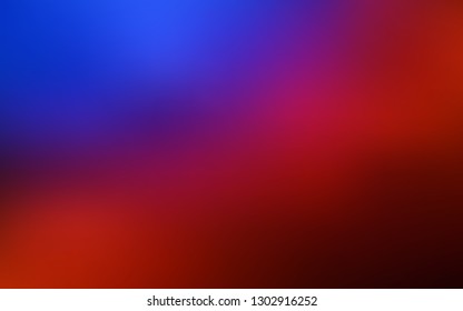 Light Blue, Red vector colorful abstract background. Creative illustration in halftone style with gradient. New style for your business design.