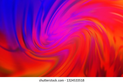 Light Blue, Red vector colorful abstract background. Creative illustration in halftone style with gradient. Completely new design for your business.