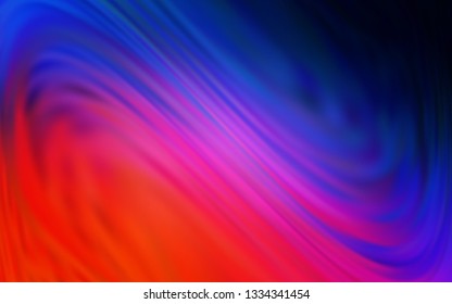 Light Blue, Red vector colorful abstract background. A completely new colored illustration in blur style. Background for a cell phone.