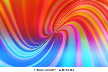Light Blue, Red vector colorful blur backdrop. Abstract colorful illustration with gradient. Background for a cell phone.