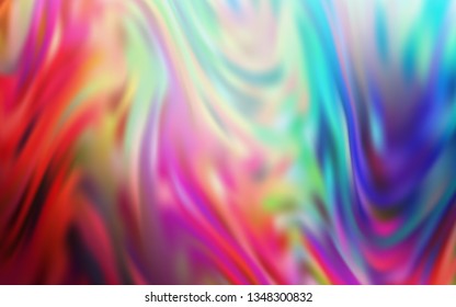 Light Blue, Red vector colorful abstract texture. Glitter abstract illustration with gradient design. Blurred design for your web site.