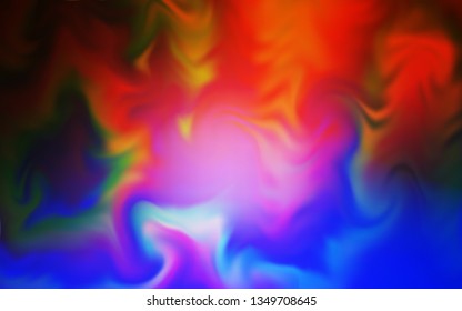 Light Blue, Red vector colorful abstract texture. Colorful illustration in abstract style with gradient. New design for your business.
