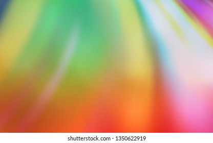 Light Blue, Red vector colorful blur background. Shining colored illustration in smart style. Elegant background for a brand book.