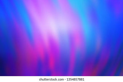 Light Blue, Red vector colorful abstract texture. Creative illustration in halftone style with gradient. Blurred design for your web site.