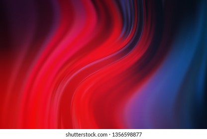 Light Blue, Red vector colorful abstract background. Modern abstract illustration with gradient. The best blurred design for your business.