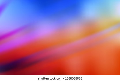 Light Blue, Red vector colorful blur backdrop. A completely new colored illustration in blur style. Completely new design for your business.