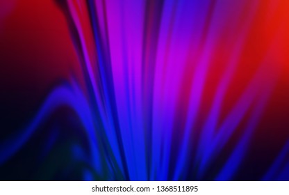 Light Blue, Red vector colorful blur background. A completely new colored illustration in blur style. Background for a cell phone.