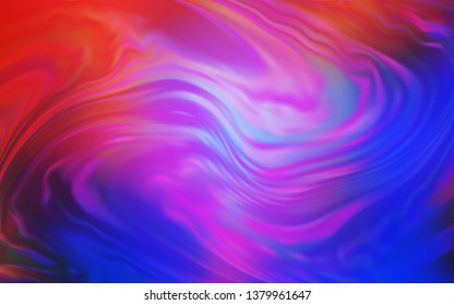 Light Blue, Red vector colorful abstract texture. Colorful abstract illustration with gradient. New style design for your brand book.