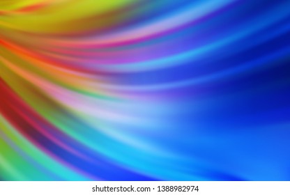 Light Blue, Red vector colorful blur background. Colorful illustration in abstract style with gradient. New way of your design.