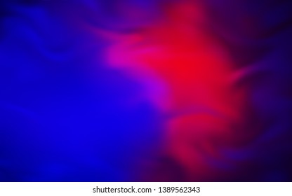 Light Blue, Red vector colorful abstract texture. Colorful illustration in abstract style with gradient. Background for designs.