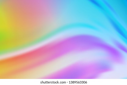 Light Blue, Red vector colorful blur background. Glitter abstract illustration with gradient design. New way of your design.