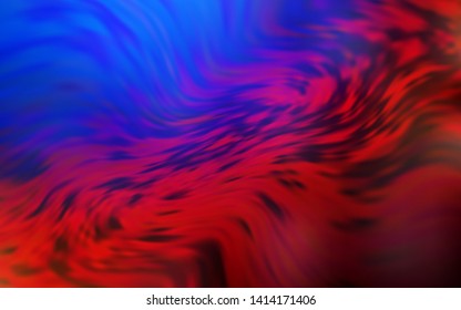 Light Blue, Red vector colorful blur backdrop. Glitter abstract illustration with gradient design. New design for your business.