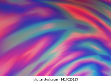 Light Blue, Red vector colorful blur background. Glitter abstract illustration with gradient design. Elegant background for a brand book.