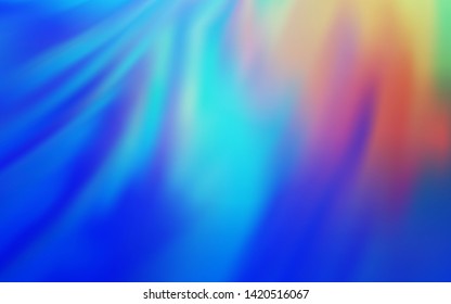 Light Blue, Red vector colorful abstract background. An elegant bright illustration with gradient. New style for your business design.