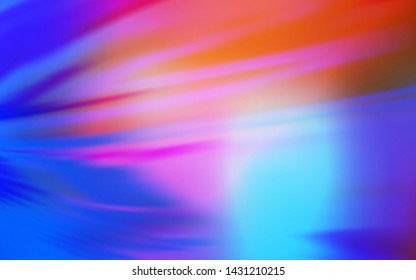 Light Blue, Red vector colorful blur backdrop. An elegant bright illustration with gradient. New design for your business.