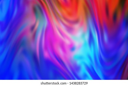 Light Blue, Red vector colorful abstract texture. Colorful illustration in abstract style with gradient. Elegant background for a brand book.