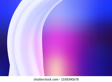Light Blue, Red vector colorful blur background. Creative illustration in halftone style with gradient. New style design for your brand book.