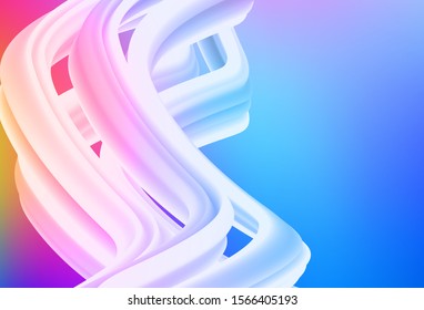 Light Blue, Red vector colorful abstract texture. Shining colorful illustration in smart style. New style design for your brand book.