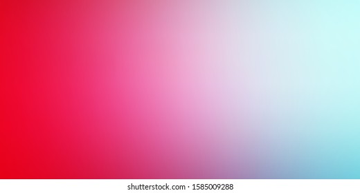 Light Blue, Red vector colorful abstract background. Shining colorful illustration in blur style. Base for your app design.