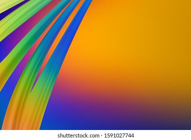 Light Blue, Red vector colorful blur background. Abstract colorful illustration with gradient. Background for designs.