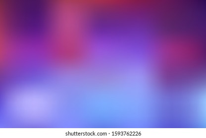 Light Blue, Red vector colorful blur backdrop. New colored illustration in blur style with gradient. Completely new design for your business.