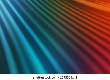 Light Blue, Red vector colorful abstract background. Creative illustration in halftone style with gradient. The best blurred design for your business.