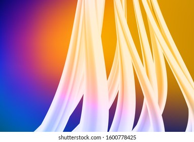 Light Blue, Red vector colorful blur background. Colorful illustration in abstract style with gradient. New style for your business design.
