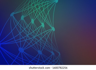 Light Blue, Red vector colorful abstract texture. New colored illustration in blur style with gradient. Blurred design for your web site.